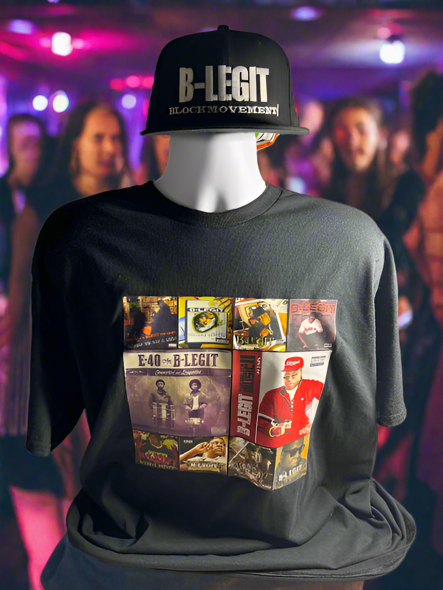 B-LEGIT COLLAB OF ALBUM T-SHIRT