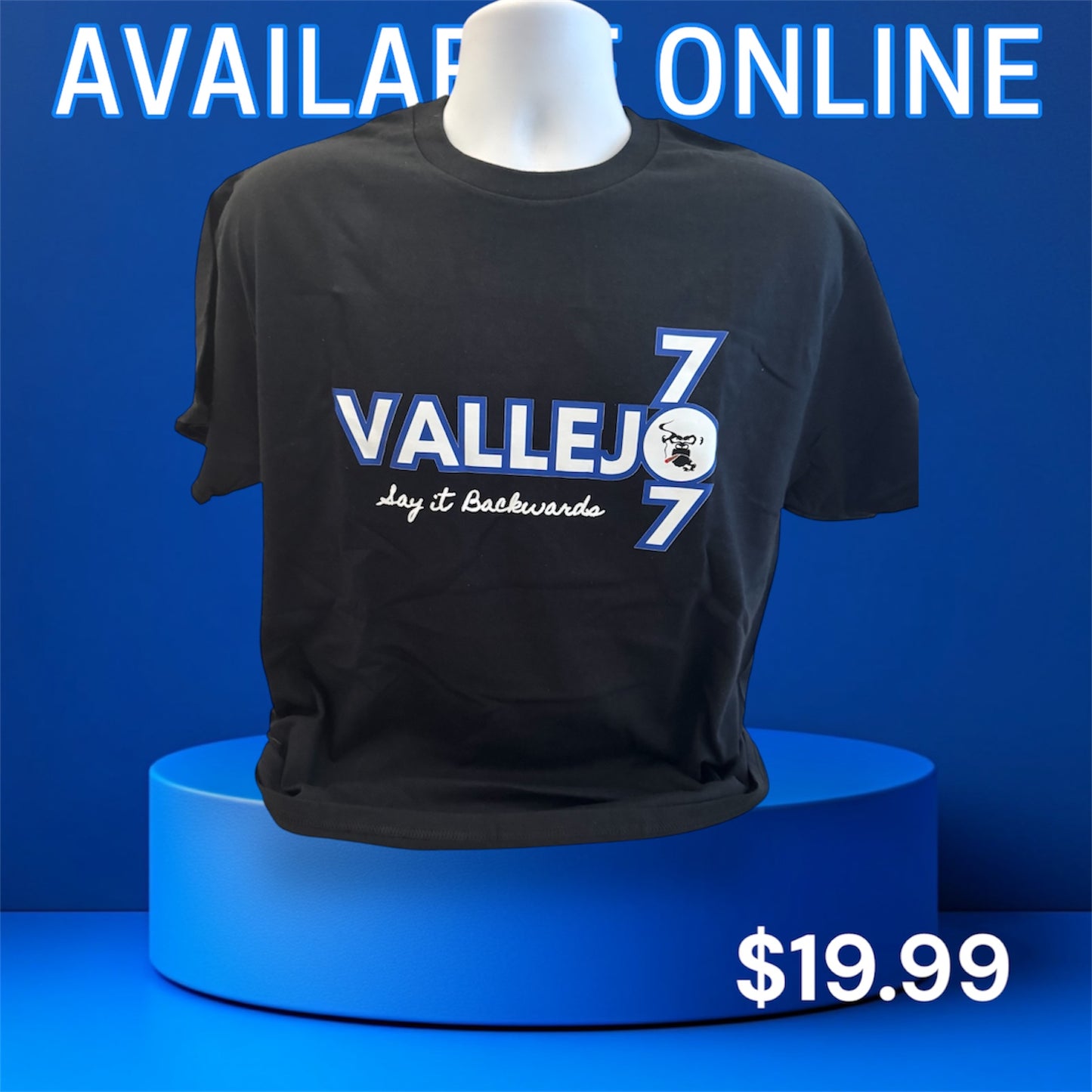 Vallejo 707 say it backwards T-Shirt