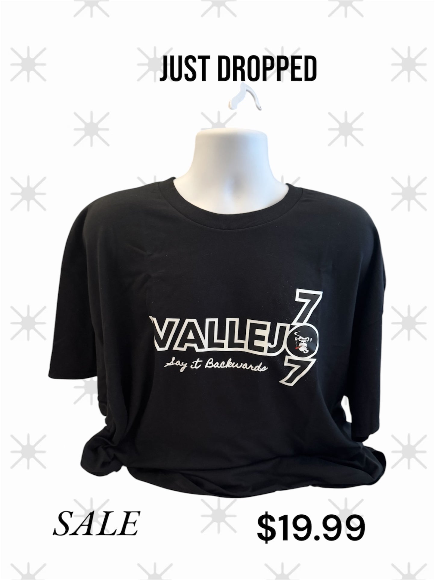 Vallejo 707 say it backwards T-Shirt