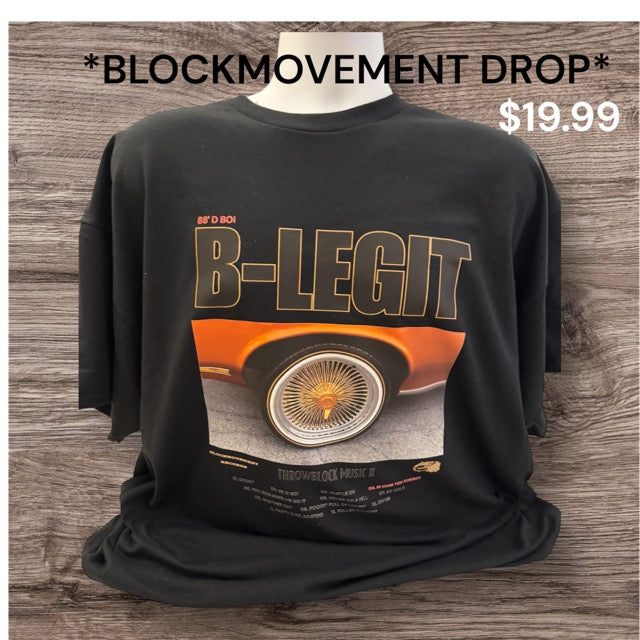 B-LEGIT BLOCKMOVEMENT T-SHIRT
